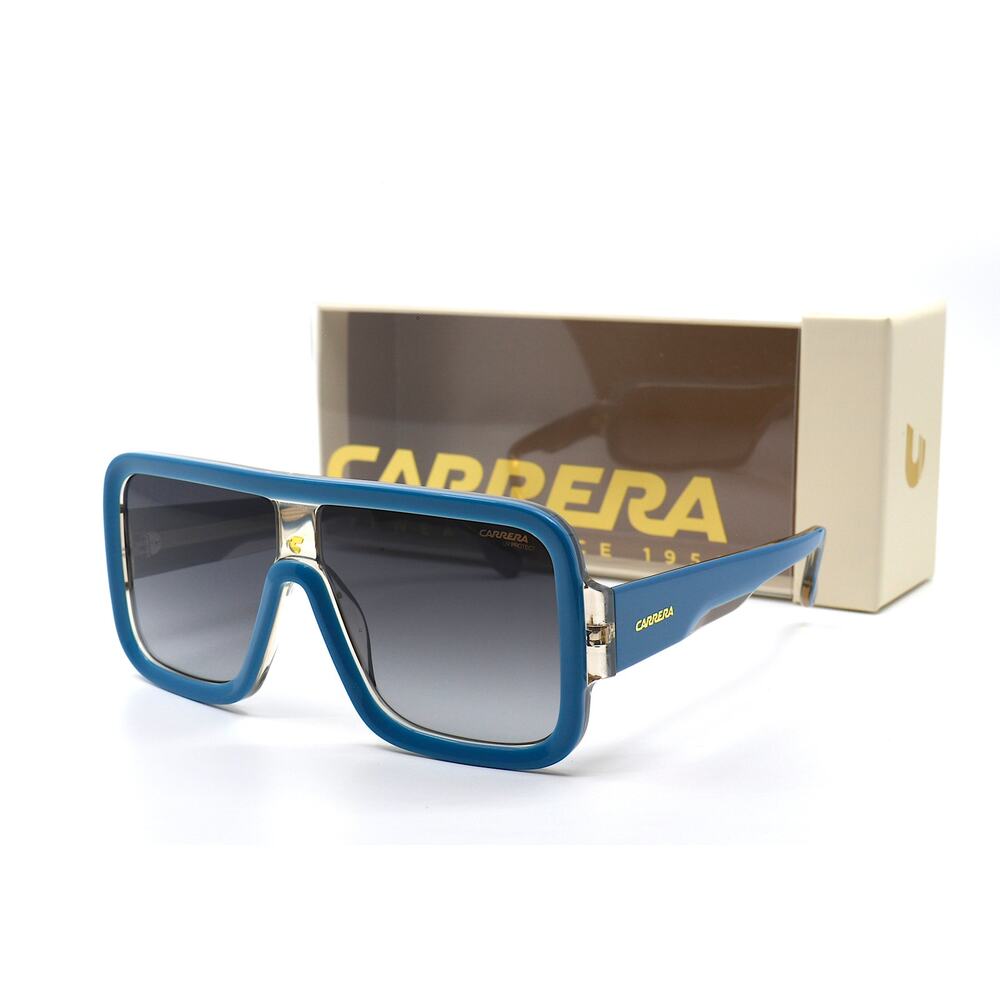 BRAND NEW CARRERA FLAGLAB 14 BLUE GREY GRADIENT AUTHENTIC SUNGLASSES